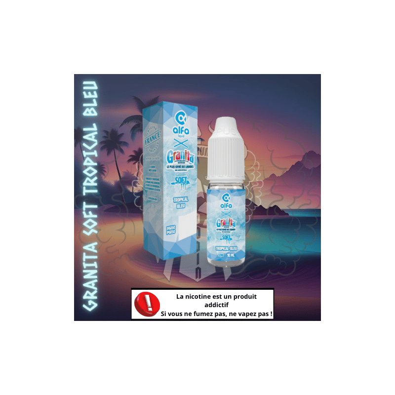 GRANITA SOFT TROPICAL BLEU 10ML