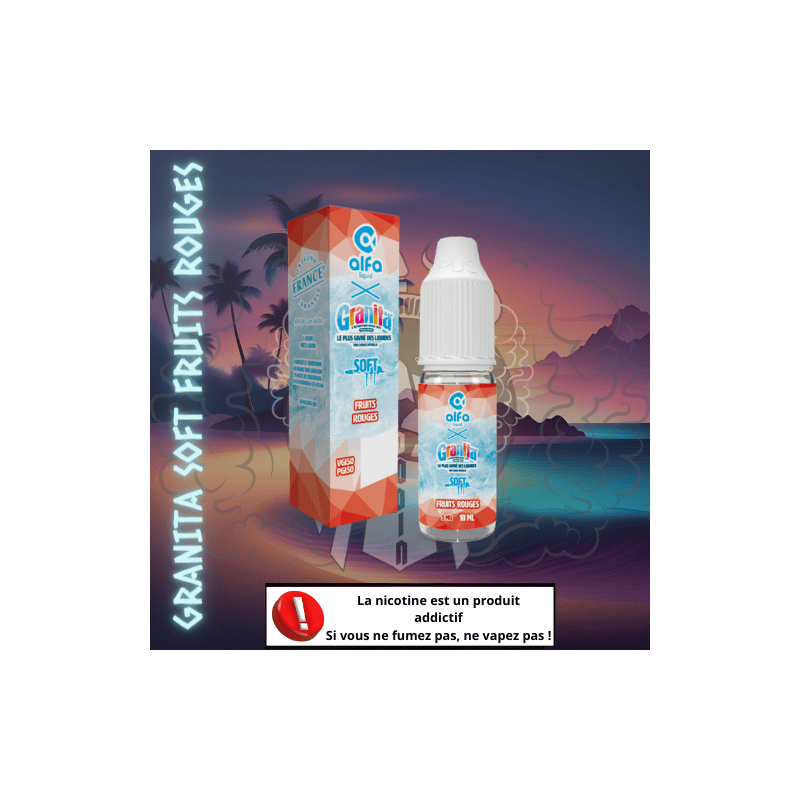 GRANITA SOFT FRUITS ROUGES 10ML
