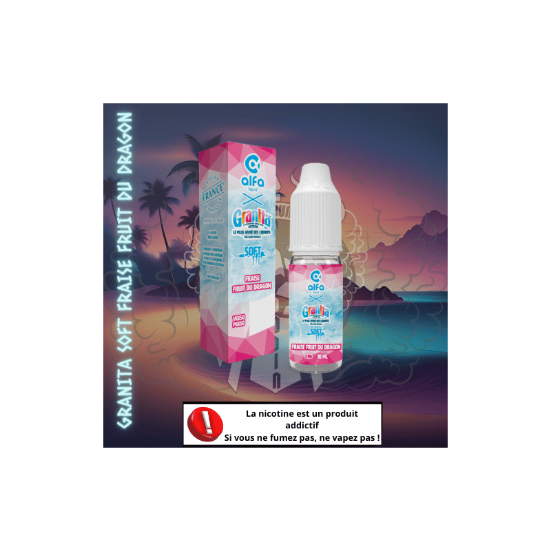 GRANITA SOFT FRAISE FRUIT DE DRAGON 10ML