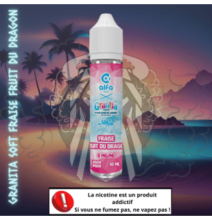 GRANITA SOFT FRAISE FRUIT DU DRAGON 50ML