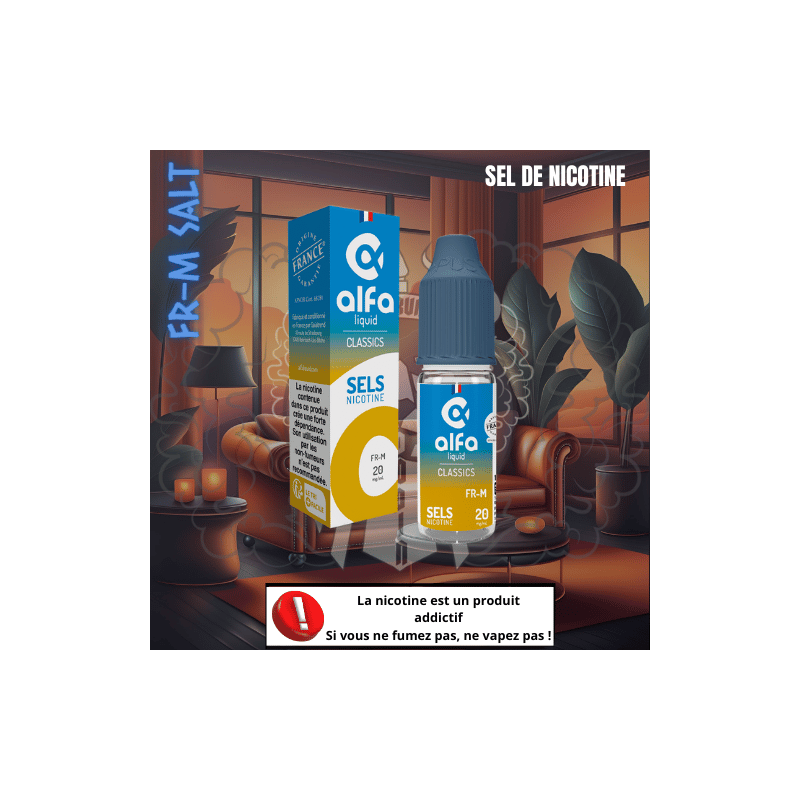 FR-M 10ML SELS DE NICOLTINE