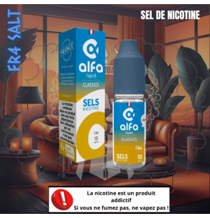 FR4 10ML SELS DE NICOTINE
