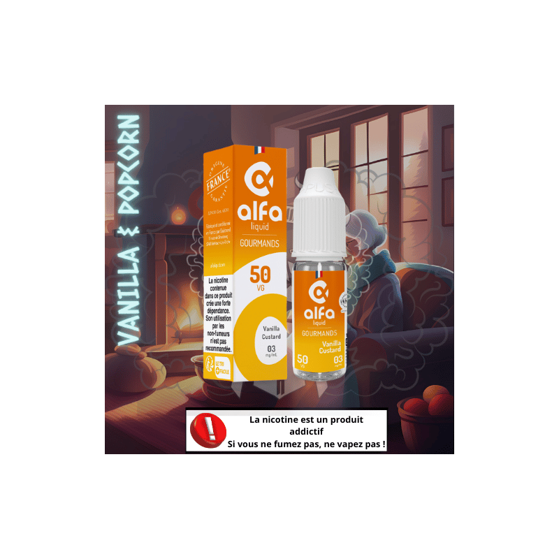 VANILLA & POPCORN 50PG/50VG