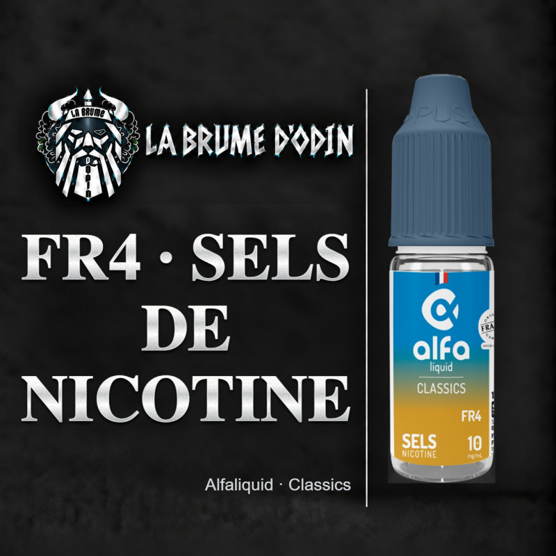 FR4 10ML SELS DE NICOTINE FR4 10ML SELS DE NICOTINE