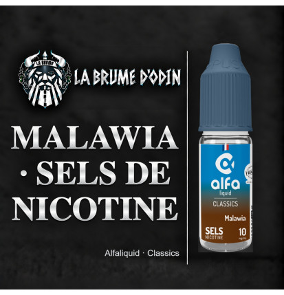 MALAWIA 10ML SELS DE NICOTINE